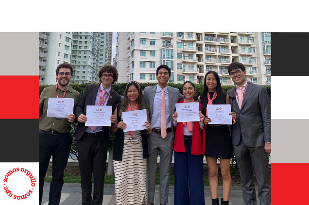 Estudiante de Relaciones Internacionales entrena a delegaciones peruanas en el Harvard WorldMUN 2024